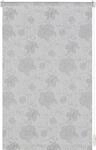 Gardinia EasyFix Rollo bestickt silber 120 x 150 cm