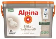 Alpina Silikat Wohnwei&szlig; Wandfarbe 10 L