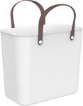 Rotho Einkaufskorb 25 L Albula mistletoe white
