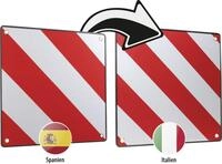Calima Warntafel 2 in 1 f&uuml;r Spanien und Italien Aluminium