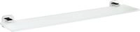 tesa Glasablage Elegaant Metall und Milchglas, chrom, rostfrei