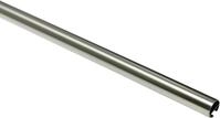Gardinia Gardinenstange mit Innenlauf Chicago 20 mm edelstahl-optik 120 cm
