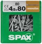 Spax Verlegeschrauben 4.5 x 80 mm TX 20 - 80 Stk.