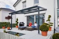 Gutta Premium Terrassendach 410,2 x 306 cm anthrazit PC klar 16 mm