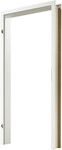 Borne Zarge CPL wei&szlig; 73,5 cm DIN links