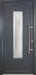Meeth Haust&uuml;r Signum PVC Modell 32 108 x 200 cm, DIN rechts, wei&szlig;/titan