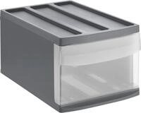 Rotho Schubladenbox Mono Systemix M 1 Schub anthrazit