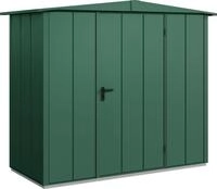 EcoStar Ger&auml;tehaus Elegant-S Typ 1 moosgr&uuml;n 1 flg 258,8 x 121,3 x 216 cm
