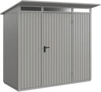 EcoStar Ger&auml;tehaus Trend-P Typ 1 247,9 x 153 x 228,6 cm graualuminium