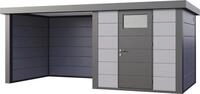 Telluria Ger&auml;tehaus Classico Lounge S 2424 links lichtgrau 522 x 238 cm
