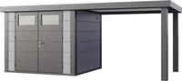 Telluria Ger&auml;tehaus Classico Open Lounge L 2724 rechts lichtgrau 552 x 238 cm