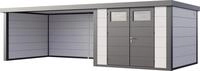 Telluria Ger&auml;tehaus Classico Lounge XL 3030 links wei&szlig; 762 x 298 cm