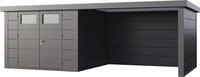 Telluria Ger&auml;tehaus Classico Lounge L 3030 rechts granitgrau 642 x 298 cm
