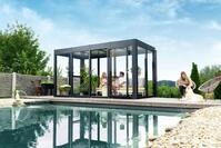 SunElements SunGarden Gartenhaus Energy 4.2 443 x 233 cm anthrazit-metallic