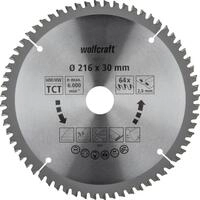 Wolfcraft Kapp- und Gehrungss&auml;geblatt HM Serie lila 216 mm