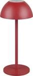 Reality Leuchten LED Akku-Tischleuchte Ricardo rot 30 cm warmwei&szlig;