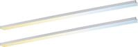 Paulmann LED Lichtleiste Inline Erweiterung chrom matt 55 cm TW 2er Set
