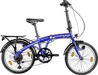 Z&uuml;ndapp Faltrad ZF20 Speed Folder 20 Zoll 6-Gang RH 28,5cm blau