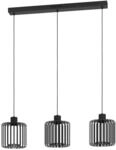 Eglo Connect LED Pendelleuchte Ginestrone-Z schwarz 90 x 20 x 110 cm