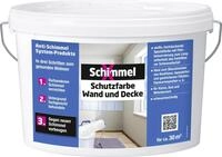Schimmel-X Schutzfarbe Wand und Decke 5 L wei&szlig;