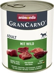 Animonda GranCarno Hundenassfutter Adult getreidefrei 800 g Wild