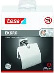 tesa Toilettenpapierhalter Ekkro mit Deckel chrom