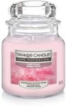 Yankee Candle Duftkerze Kleines Glas Fairy Floss 104 g, rosa