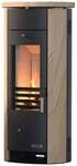 Accente Kaminofen Slimline Stahl sandstein schwarz 5 kW