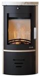Accente Kaminofen Tifano Sandstein schwarz 6,5 kW