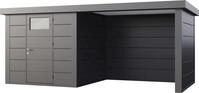 Telluria Ger&auml;tehaus Classico Lounge S 2424 rechts granitgrau 522 x 238 cm
