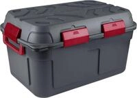 Sunware Aufbewahrungsbox Q-Line wasserdicht 130 L anthrazit/rot