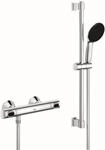 Grohe Precision Flow Thermostatarmatur mit Brausegarnitur chrom 1 Strahlart