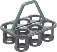 Rotho Flaschentr&auml;ger Basic f&uuml;r 6 Flaschen 35 x 26 x 27 cm (L x B x H)