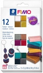 Fimo Modelliermasse effect sparkle Colour Pack 12 x 25 g