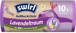 Swirl Duft-M&uuml;llbeutel Vanille-Lavendel 10 L Rei&szlig;fest & Dicht 14 St&uuml;ck