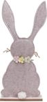 TrendLine Dekofigur Osterhase 45 cm braungrau