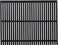 Plus Zaun Sendai 180 x 140 cm RAL 9005 Schwarz