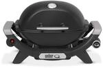 Weber Gasgrill Q1100N, schwarz, 38x66x44 cm, 2,94 kW