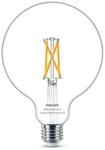 Philips Smart LED Leuchtmittel Tunable White Clear G125 E27 Globeform 7 W