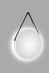 DSK LED Lichtspiegel Silver Barbier &Oslash;50 cm, wei&szlig;