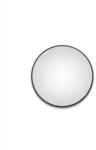 DSK Design Spiegel Silver Globo &Oslash;100 cm, schwarz