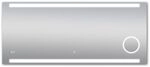 DSK LED Lichtspiegel Silver Rey 140 x 60 cm