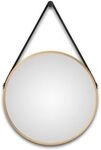 DSK Design Spiegel Silver Coiffeur &Oslash;50 cm, gold