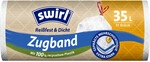 Swirl Zugband-M&uuml;llbeutel 35 l aus recyceltem Plastik