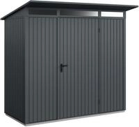 EcoStar Ger&auml;tehaus Trend-P Typ 1 anthrazitgrau 247,9 x 153 x 228,6 cm