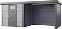 Telluria Ger&auml;tehaus Classico Lounge S 2424 rechts lichtgrau 522 x 238 cm