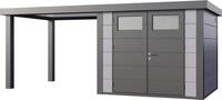 Telluria Ger&auml;tehaus Classico Open Lounge L 2724 links lichtgrau 552 x 238 cm