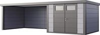 Telluria Ger&auml;tehaus Classico Lounge XL 3030 links lichtgrau 762 x 298 cm