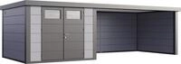 Telluria Ger&auml;tehaus Classico Lounge XL 3030 rechts lichtgrau 762 x 298 cm