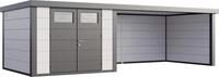 Telluria Ger&auml;tehaus Classico Lounge XL 3030 rechts wei&szlig; 762 x 298 cm